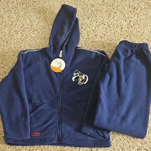 Cozy Kids' Navy Jogger Set